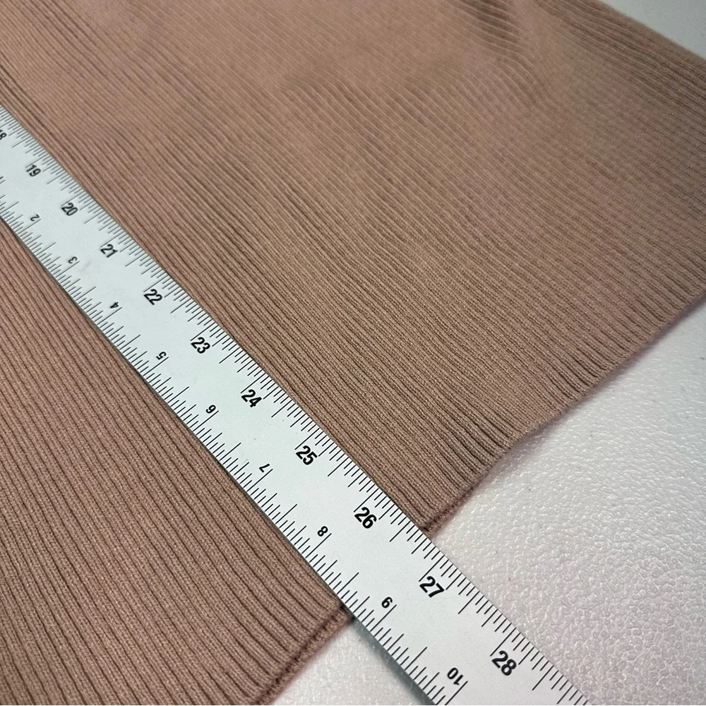 Ava‎ & Viv Beige Pencil Skirt